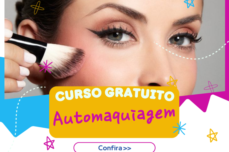 Curso Gratuito de Automaquiagem