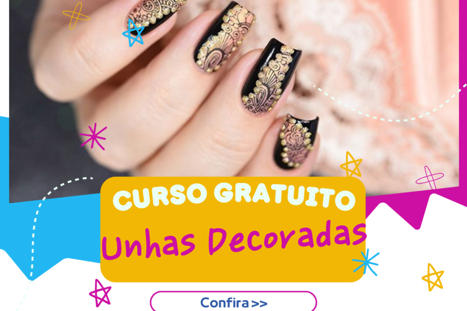 Curso Gratuito de Unhas Decoradas